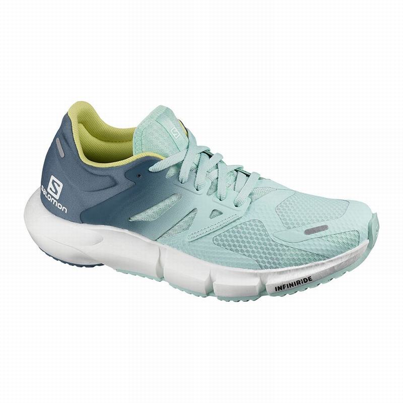 Salomon Israel PREDICT 2 - Womens Running Shoes - Turquoise Blue (FHRV-70243)